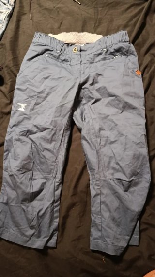 Pantalón de escalada azul marca Simond Talla 38