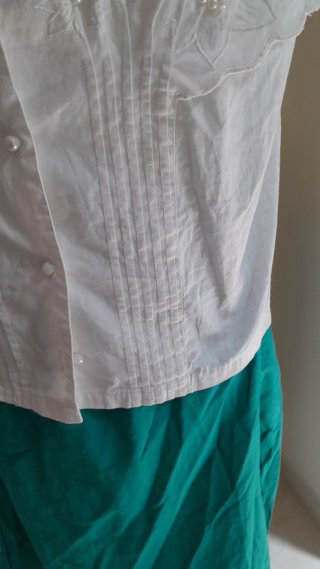 Gonna lunga + camicia 100% cotone