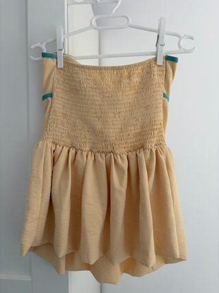 Vestido estilo francés irregular