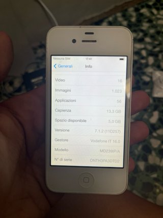 iPhone 4s 16GB Bianco