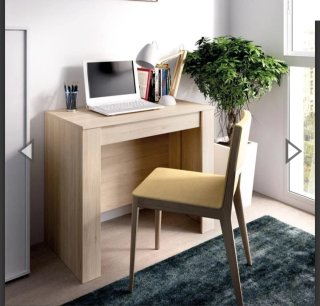 Mesa Consola Extensible KIONA Roble Natural