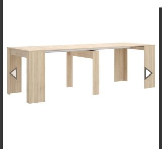 Mesa Consola Extensible KIONA Roble Natural