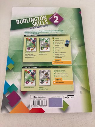BURLINGTON SKILLS FOR 2 BACH STUDENT'S BOOK