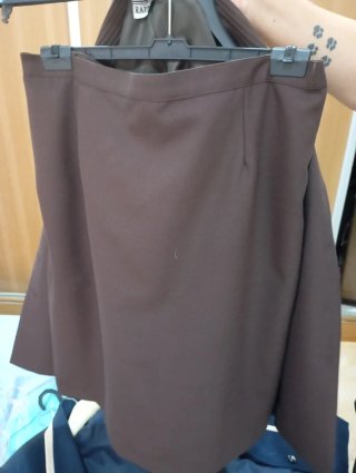 Traje chaqueta y falda RAFA FASHION marrón