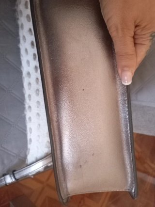 Bolso Tous Marrón y Plateado