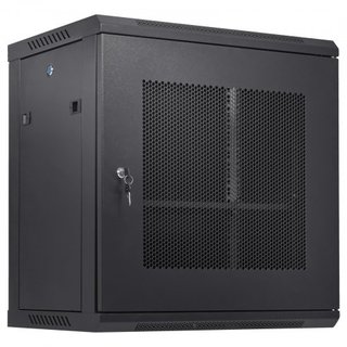Gabinete de servidor de red montado en la pared de