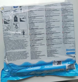 Colchoneta Bestway Transparente sin estrenar
