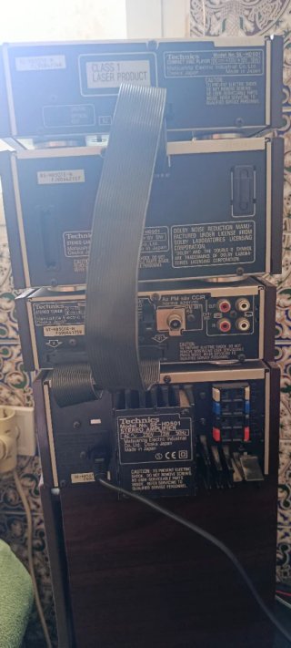 Equipo Hi-Fi Technics HD501 Completo