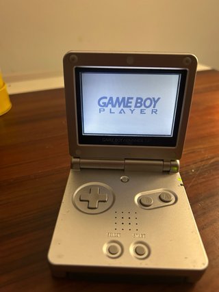 Nintendo Game Boy Advance SP Plata