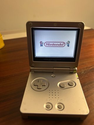 Nintendo Game Boy Advance SP Plata
