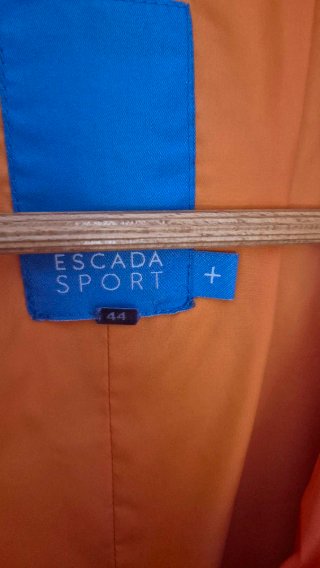 Abrigo Escada Sport Naranja - Plumífero Ligero