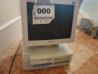 PC IBM 300GL + Monitor Samsung