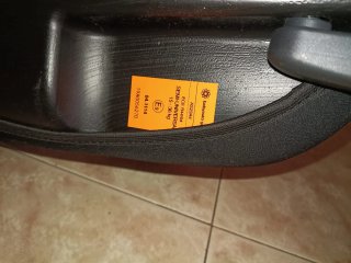 Silla auto sin respaldo Isofix