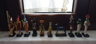 Collezione Statuette Divinità Antico Egitto