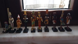 Collezione Statuette Divinità Antico Egitto