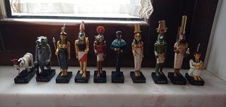 Collezione Statuette Divinità Antico Egitto