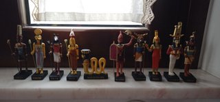 Collezione Statuette Divinità Antico Egitto