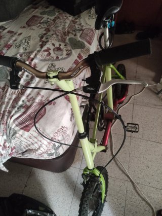 Bicicleta plegable camping
