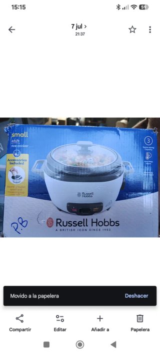 Russell Hobbs Olla Arroz Pequeña 27020-56