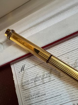 Penna Roller Cartier Oro Nuova