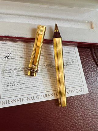 Penna Roller Cartier Oro Nuova