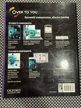 Over to You 2. Student's Book bachillerato