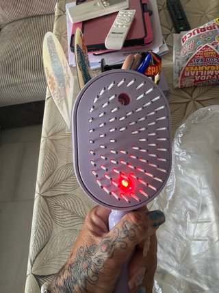 Cepillo Eléctrico Spray Retráctil seca y alisa