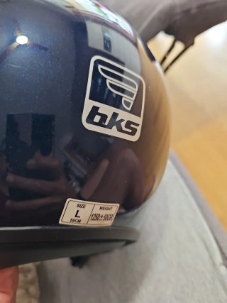 Casco Jet BKS Azul Marino