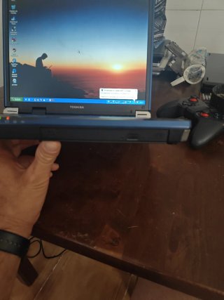Portátil Toshiba Satellite Negro/Azul