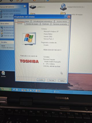 Portátil Toshiba Satellite Negro/Azul