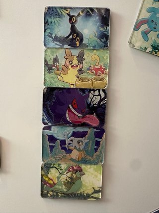 Imanes Pokémon Personalizables. Cartas originales!