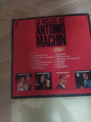 2 Vinilos Música Cubana Antonio Machín Pérez Pardo