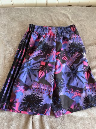 Bañador Adidas Lila Estampado