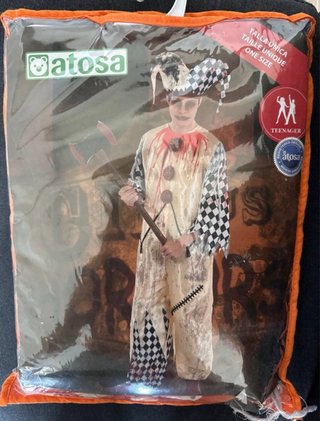 Disfraz Payaso Asesino Talla Única