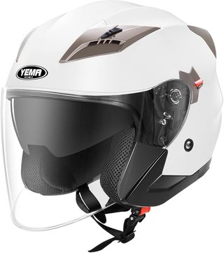 2 Cascos Moto Jet YEMA YM-627