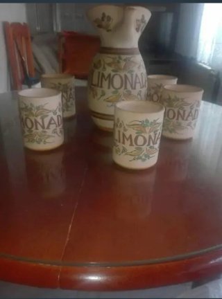 Set di brocca e bicchieri Limonata
