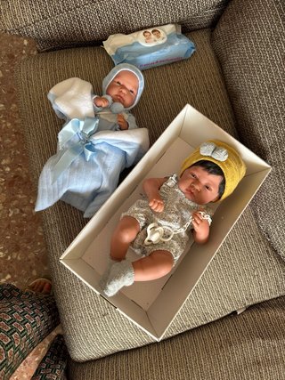 Muñeco Antonio Juan Recién Nacido 42cm