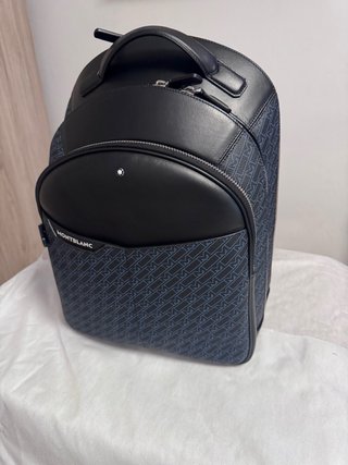 Mochila Montblanc Negra y Azul