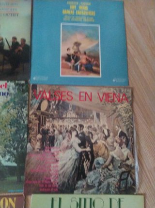 Lote 8 vinilos:12" Clásica, Zarzuela y Popular