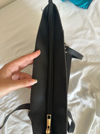 Bolso Negro de Cuero