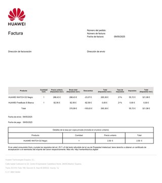 Huawei Watch D2 Nero - Perfetto