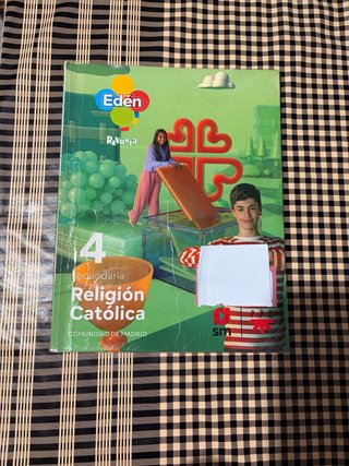 Religión católica, 4 Secundaria, Edén, Revuela