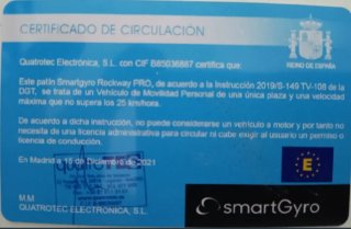 Patinete Eléctrico SmartGyro