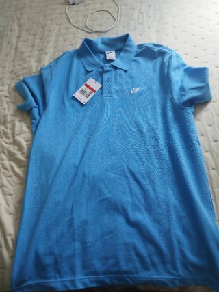 Polo Nike Azul Talla M