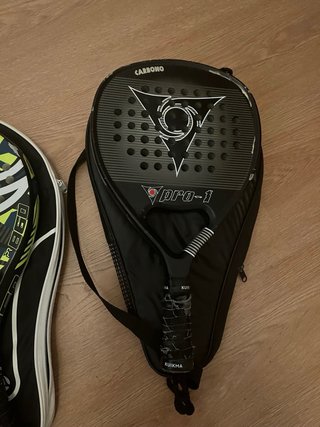 Set di 3 racchette da paddle con custodie