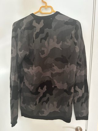 Jersey Camuflaje Hombre Negro y Verde