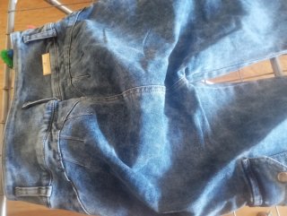Pantalón Colombiano Azul Roto