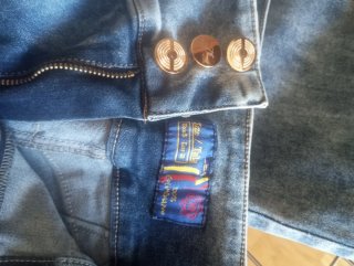 Pantalón Colombiano Azul Roto