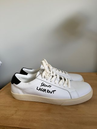 Zapatillas Saint Laurent Blancas y Negras
