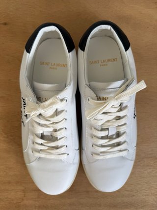 Zapatillas Saint Laurent Blancas y Negras